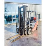 Toyota Tonero 25 2.5 tonne gas powered fork lift truck Year: 2015 S/N: 60018 Recorded Hours: 8182