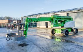 Nifty HR28 Hybrid battery/diesel articulated boom access platform Year: 2017 S/N: 2836252 Recorded