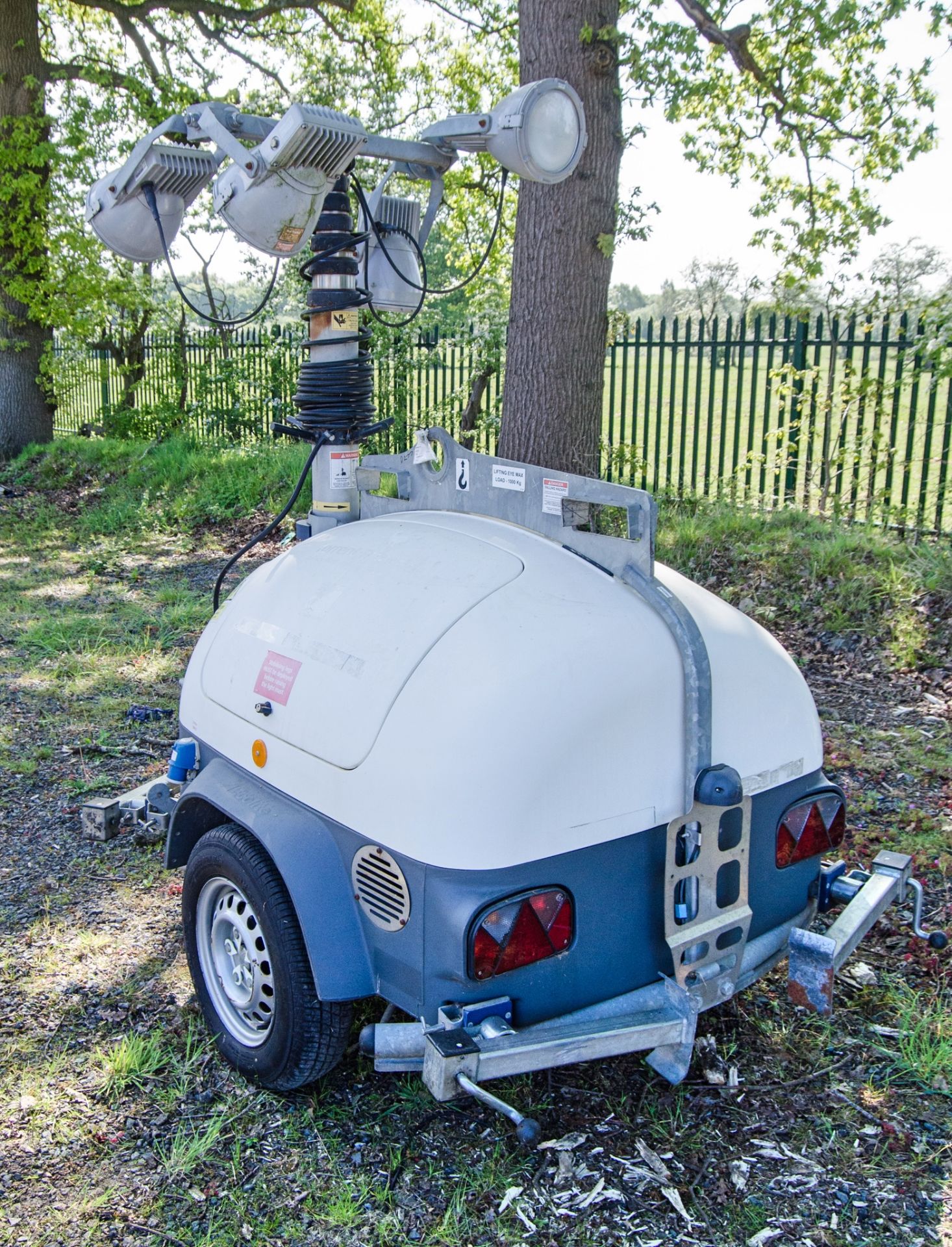 Ecolite diesel driven 4-head LED fast tow mobile lighting tower - Image 4 of 7