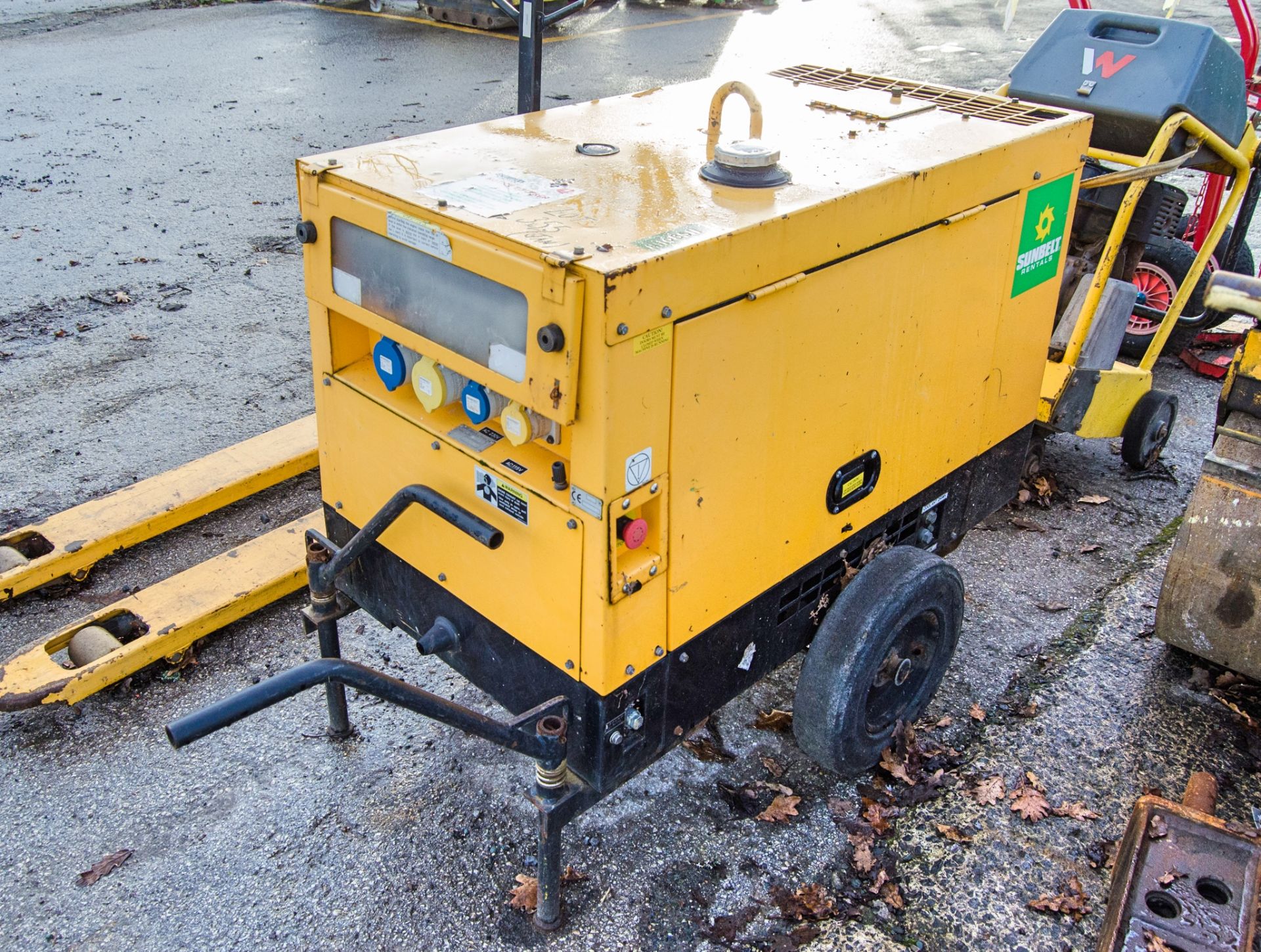 Arcgen Powermaker 6DV 6 kva diesel driven generator Year: 2019 S/N: AG0525 Hours: 3134 A1108511