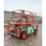 Skyjack SJ6832 RT diesel driven scissor lift access platform Year: 2016 S/N: 37008679 Recorded