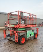 Skyjack SJ6832 RT diesel driven scissor lift access platform Year: 2016 S/N: 37008679 Recorded