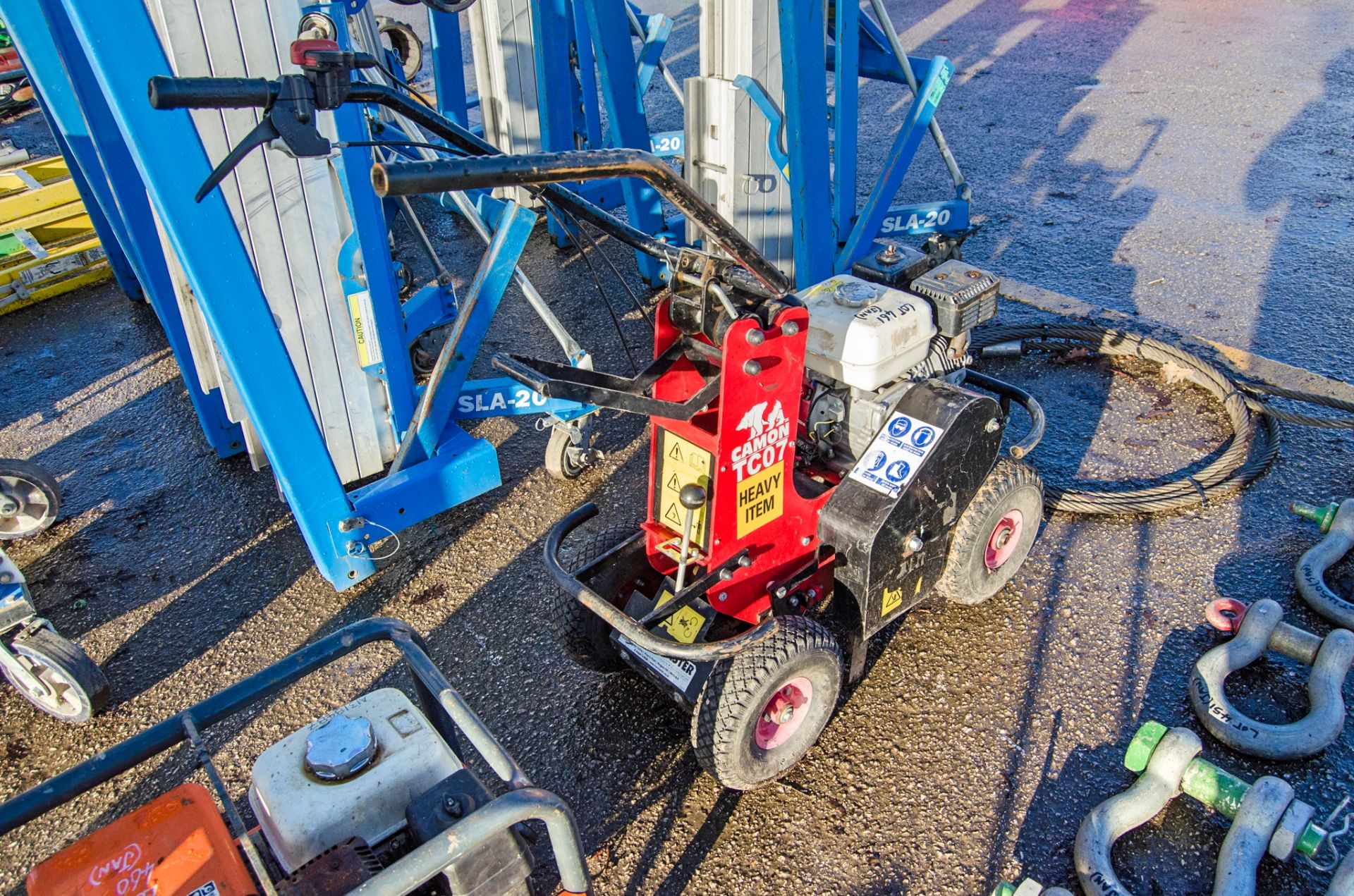 Camon TC07 petrol driven turf cutter A660767 - Image 2 of 3