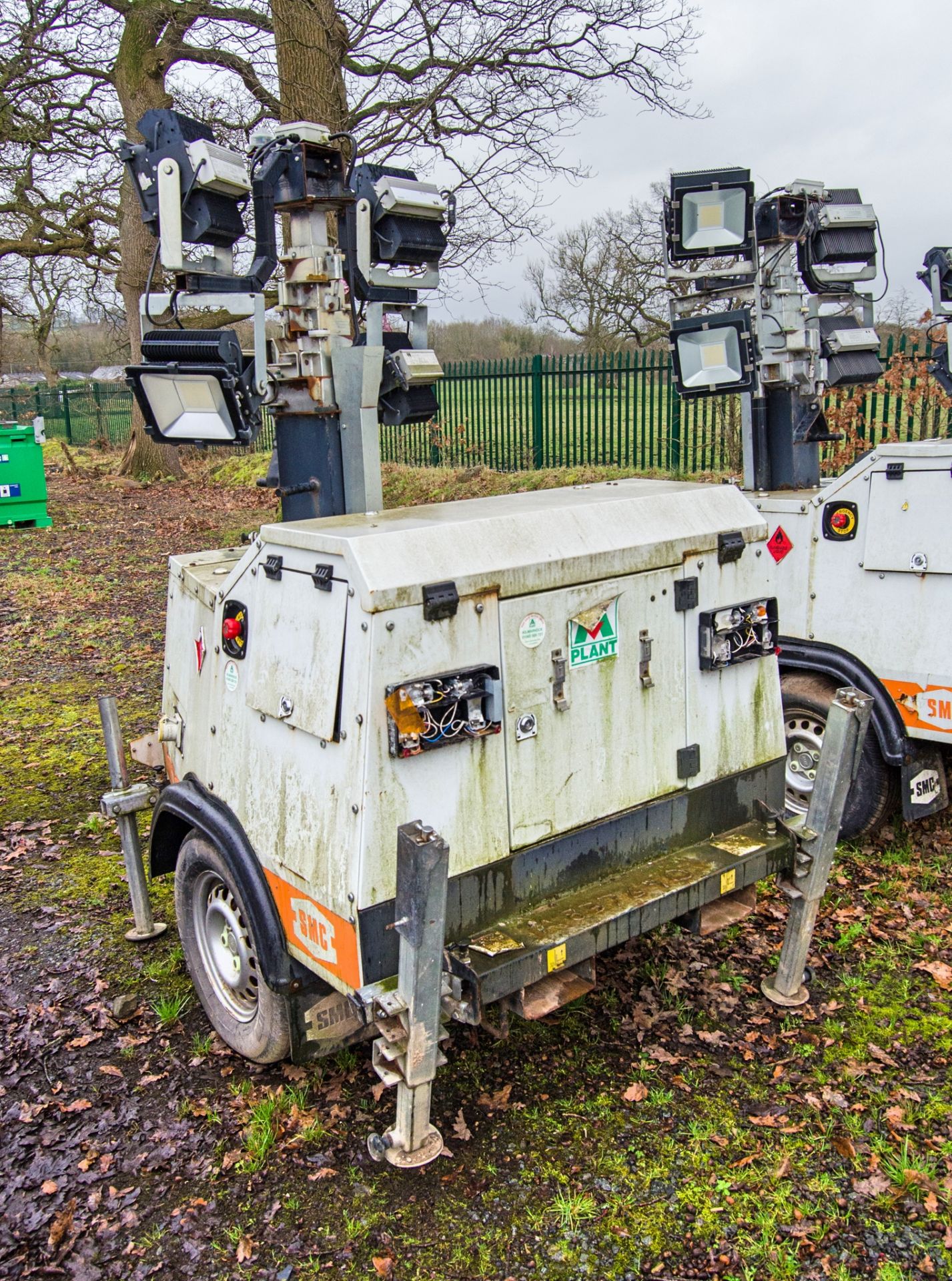 SMC TL-90K LED diesel driven LED fast tow lighting tower  Year: 2017  S/N: T901713803  Recorded - Image 4 of 9