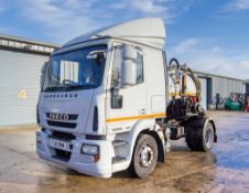 Iveco Eurocargo 120E25 EEV 11 tonne 4x2 5880cc diesel automatic vacuum tanker lorry Registration
