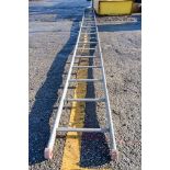 Steel pole ladder