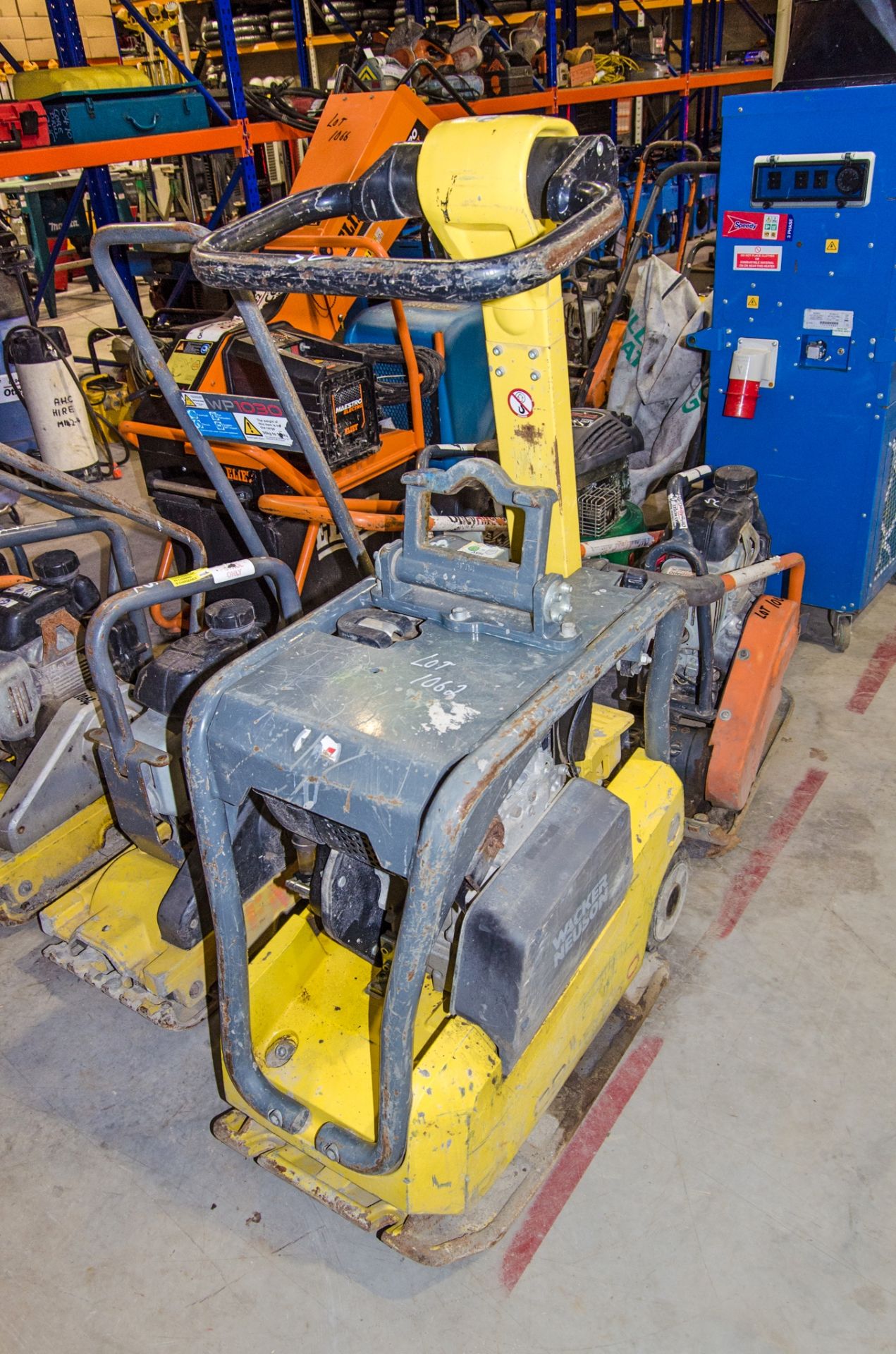 Wacker Neuson DPU2540H diesel driven forward/reverse compactor plate