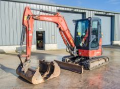 Kubota U36-4 3.6 tonne rubber tracked mini excavator Year: 2018 S/N: 10234 Recorded Hours: 2565