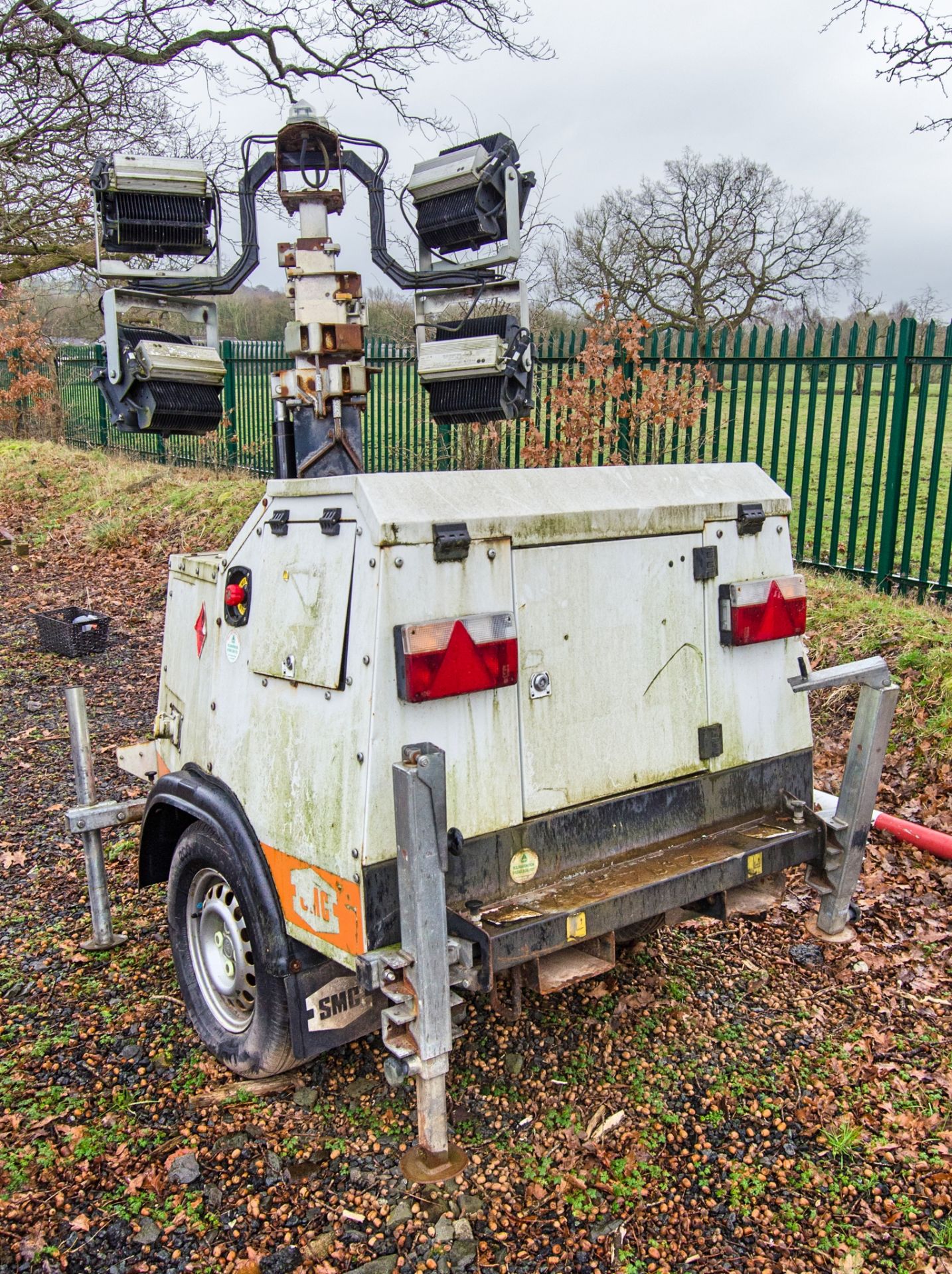 SMC TL-90K LED diesel driven LED fast tow lighting tower  Year: 2017  S/N: T901713805  Recorded - Image 4 of 9