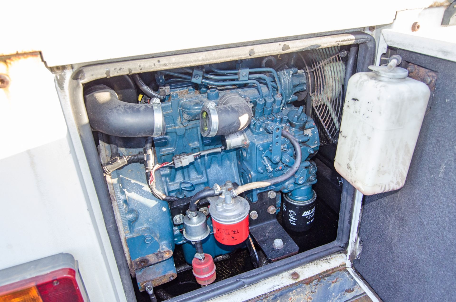 SMC TL90 diesel driven 4 head halogen fast tow mobile lighting tower Year: 2010 S/N: T90108601 - Image 10 of 10