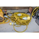 3 - 110v extension leads