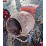 Belle Minimix 150 petrol driven cement mixer A677943