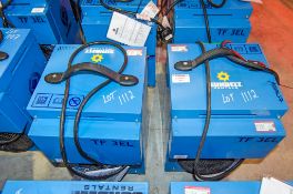 2 - El-Bjorn TF3EL 240v fan heaters A849437, A837289