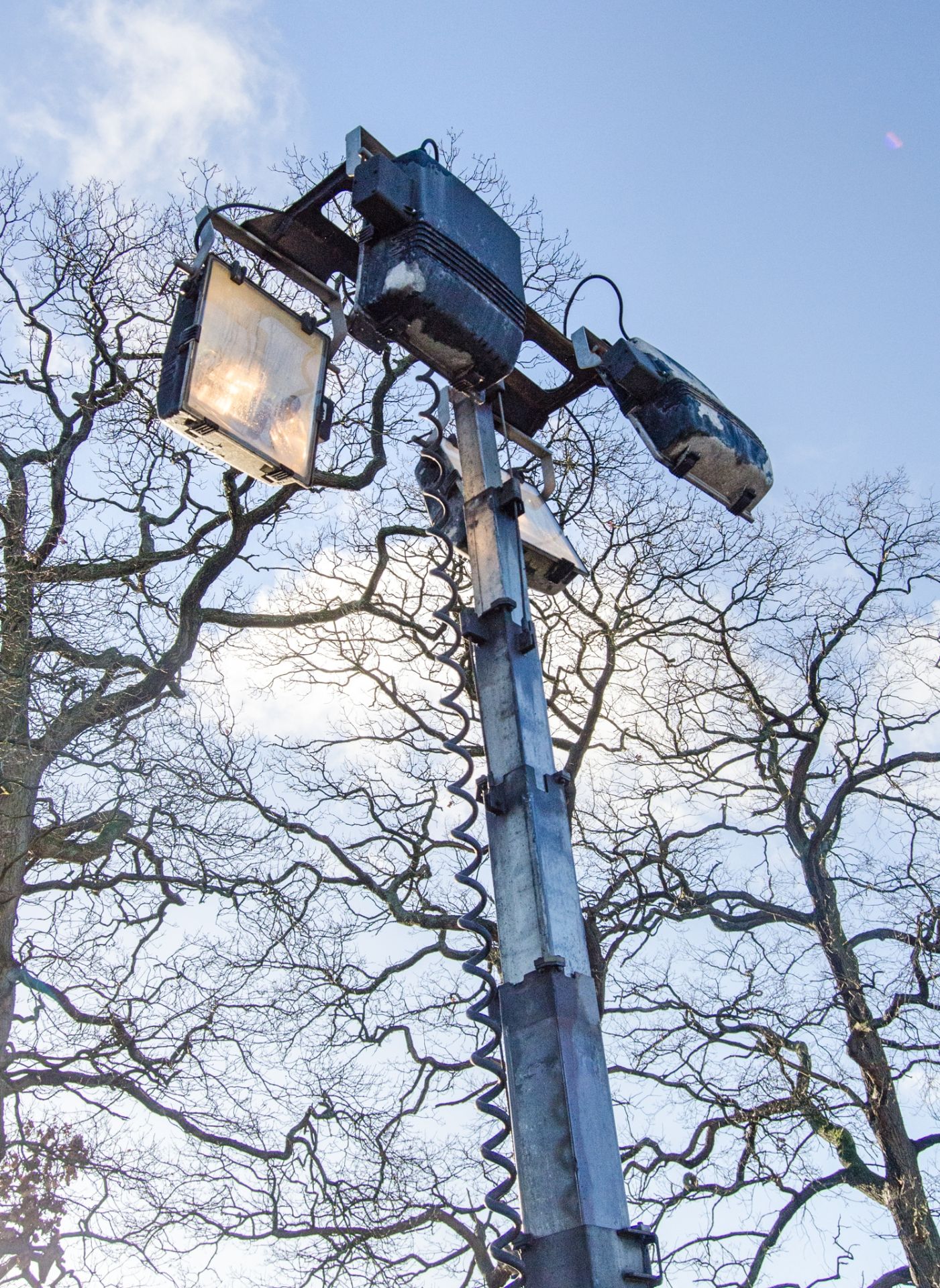 SMC TL90 diesel driven 4 head halogen fast tow mobile lighting tower Year: 2010 S/N: T90108601 - Image 7 of 10