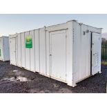 21ft x 9ft steel anti-vandal welfare site unit Comprising canteen area, toilet and generator room
