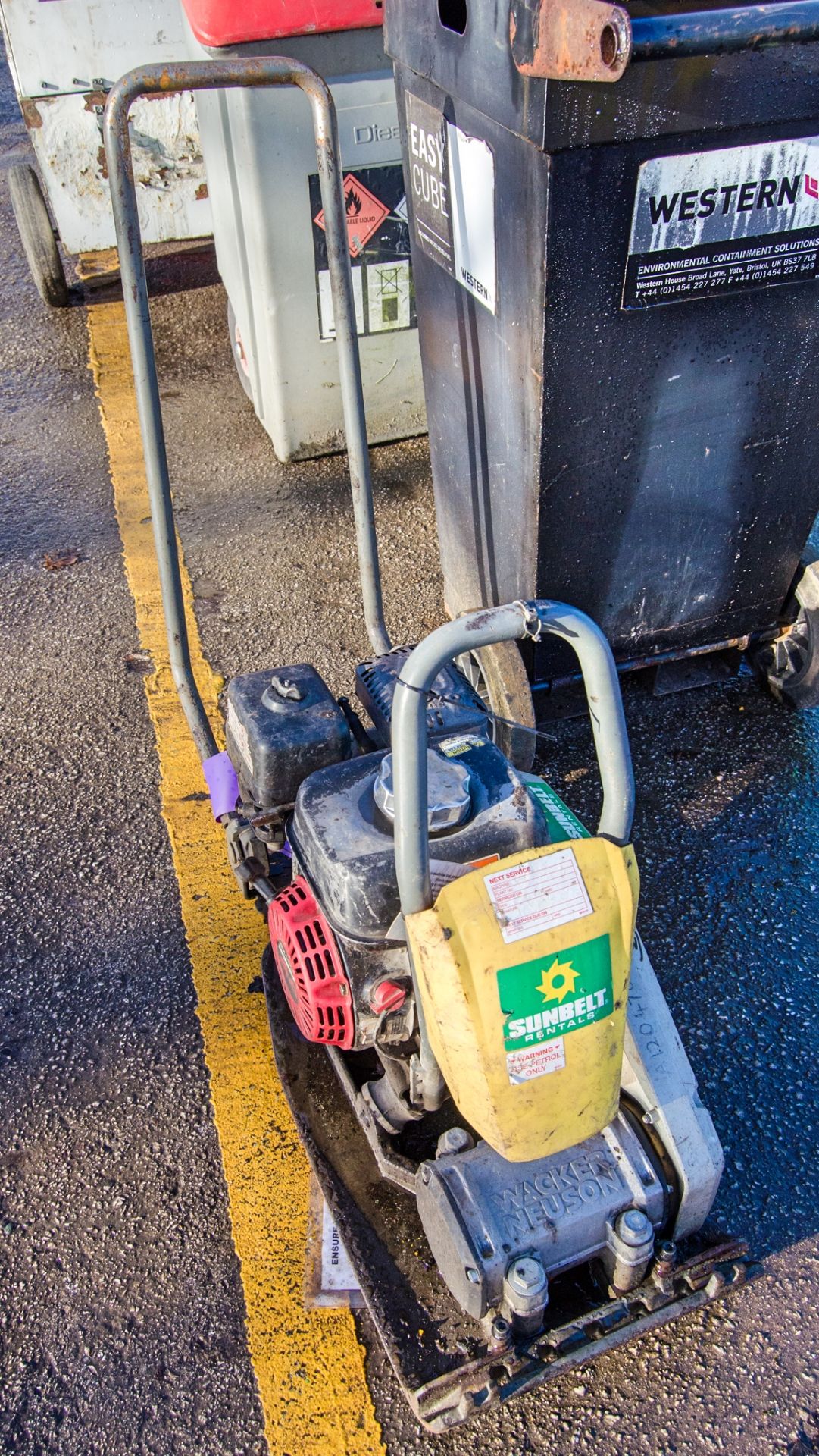 Wacker Neuson BFS1135 petrol driven compactor plate A1204706