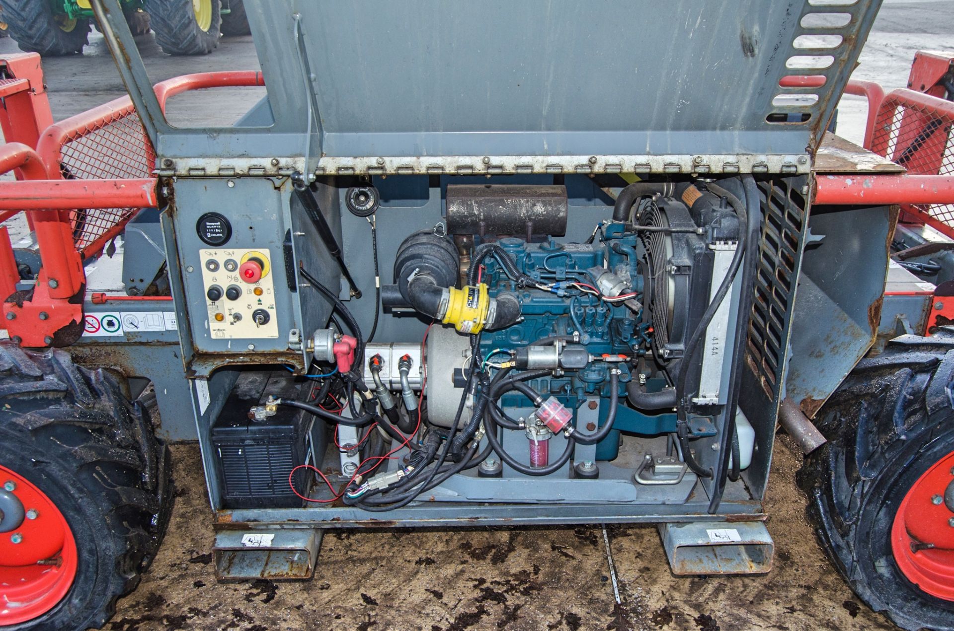 Skyjack SJ6832 RT diesel driven scissor lift access platform Year: 2016 S/N: 37008679 Recorded - Image 10 of 15