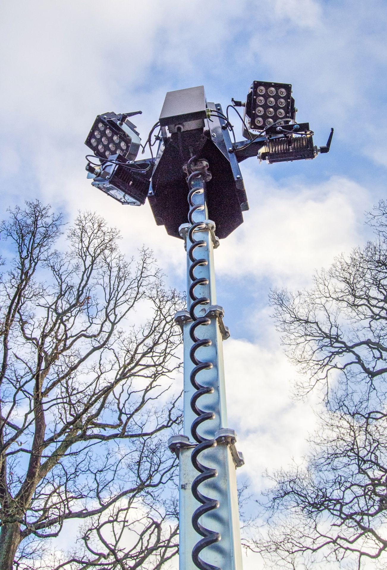 Trime X-Solar solar powered 4 head LED fast tow mobile lighting tower Year: 2022 S/N: 560220458 - Image 7 of 8