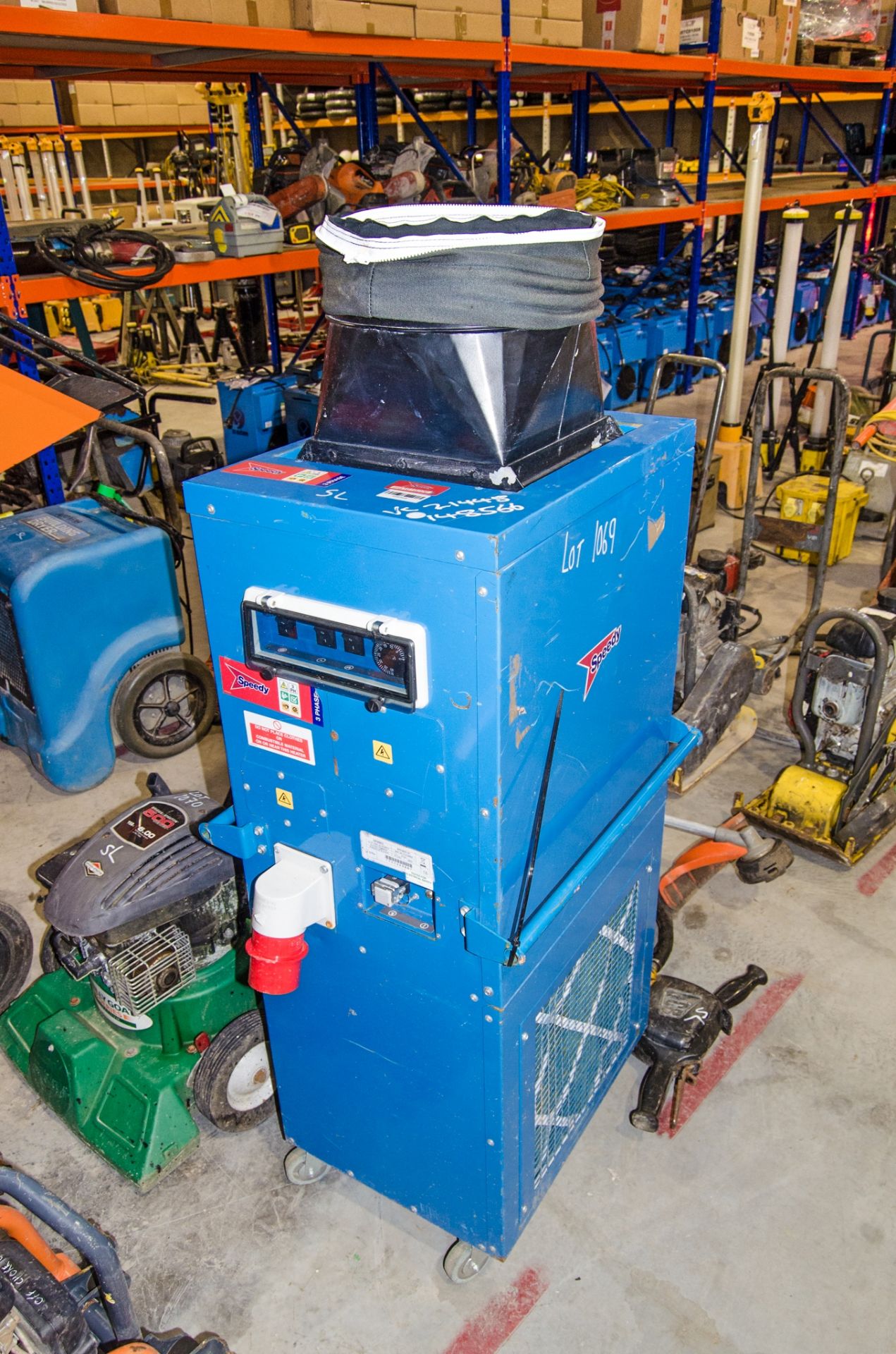 Broughton 3 phase marquee heater