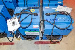 2 - El-Bjorn TF3EL 240v fan heaters A986627, A984756