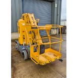 Haulotte Star 10 battery electric vertical mast access platform Year: 2016 S/N: ME115580 Recorded