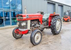 Massey Ferguson 165 2 wheel drive diesel tractor S/N: 101476 Recorded Hours: 1551