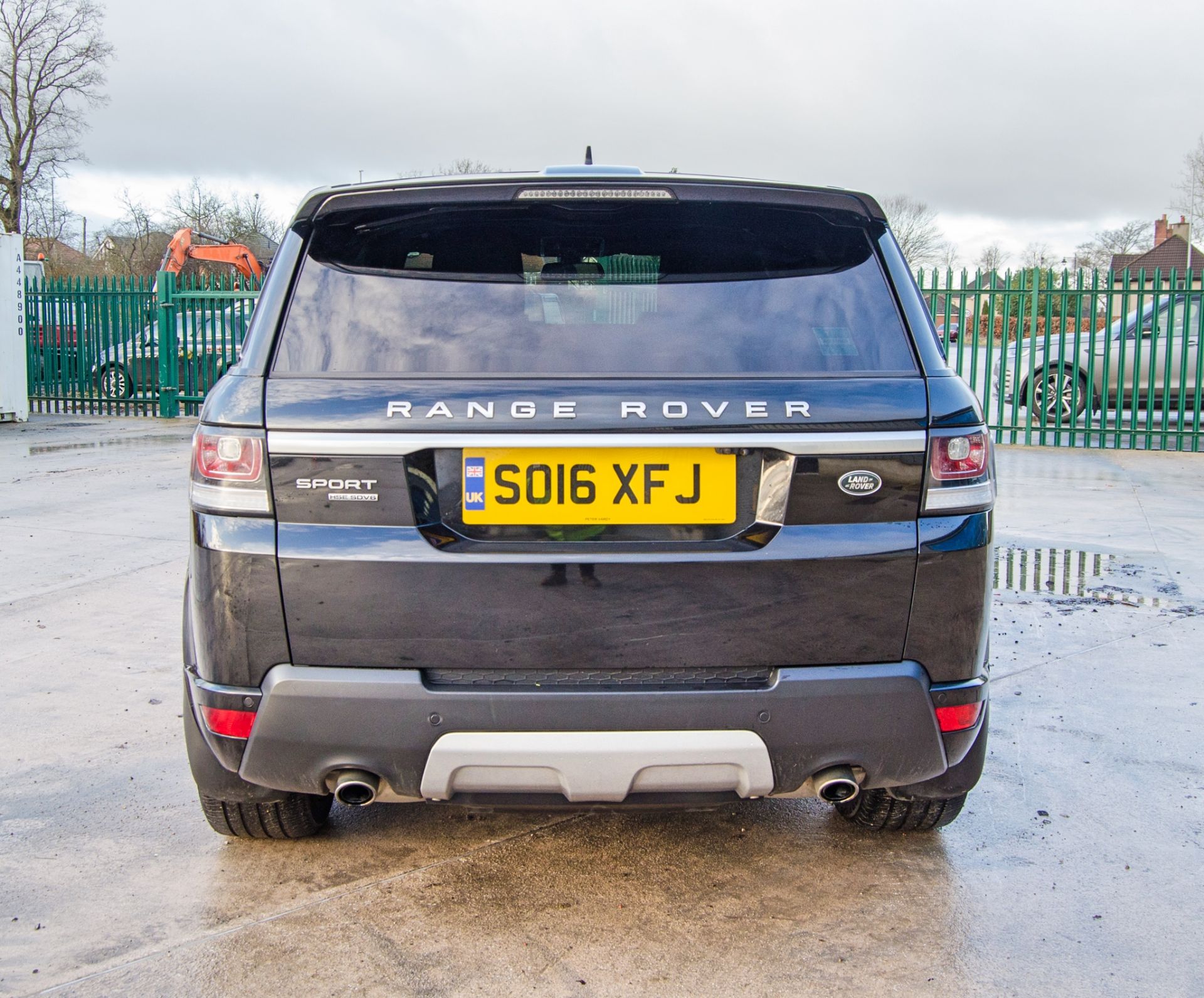 Turquoise Rover S Reg Range Rover Sport HSE SDV6 2993cc diesel automatic 7 seat estate car ...