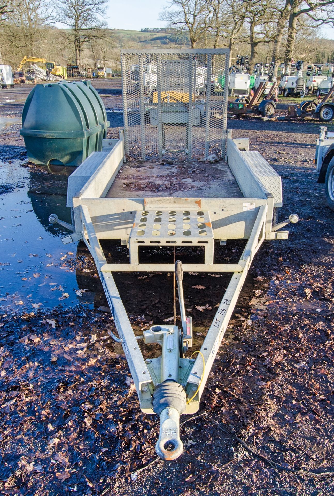 Indespension 8ft x 4ft tandem axle plant trailer S/N: 146483 A1291529 - Image 5 of 7