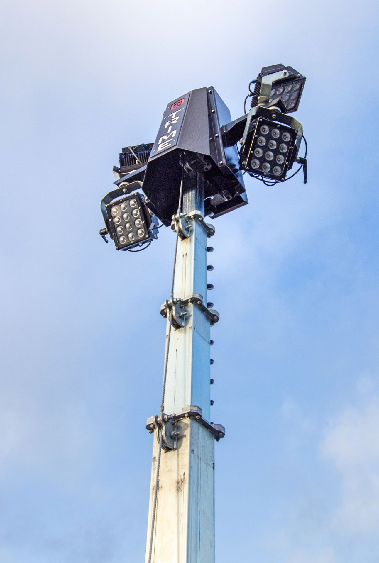 Trime X-Solar solar powered 4 head LED fast tow mobile lighting tower Year: 2022 S/N: 560220458 - Image 6 of 8