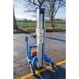 Genie SLA10 manual material hoist c/w forks and weights A109775