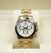 Rolex Daytona Cosmograph 40mm Yellow Gold '2023 Year' Box & Card (Verified)