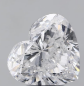 Heart Cut 8.00 Carat ( Natural ) Diamond F Colour I1 Clarity