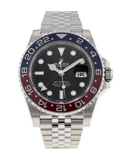 Rolex GMT Master II Oyster Perpetual OysterSteel '2023 Year' Box & Card ( Verified )