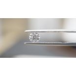 Round Brilliant Cut 0.54 ( Natural Diamond ) D Colour VS2 Clarity GIA Certificate