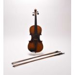 A late 19th/early 20th century violin, after Stradivarius