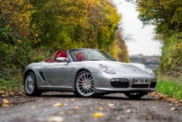 2008 Porsche Boxster RS60 Spyder Build number 1,596 of 1,960, finished in GT Silver