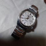 Seiko 5 Actus Silver Wave 21 Gemstone Automatic Watch