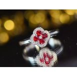 18K Gold High-Quality Ruby Ring