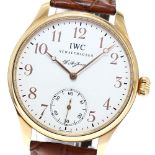 Pre-owned IWC Schaffhausen IW544201 Portuguese Series F.A. Jones K18PG Limited Edition of 1000 Piece