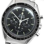 Pre-owned Omega 145.022 76ST Speedmaster Professional Fifth Generation Cal.861 Sunken R Chronograph