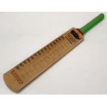 A Natwest Series England Australia ODI signed cricket bat 29th June 2012