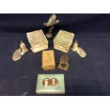 W, Britain box lead figures of H.M King George VI and H.M Queen Elizabeth, both in coronation