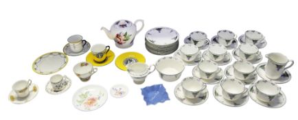 Collection of early to mid 20th Century mixed Shelley part tea sets and china wares including