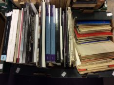 Collection of auction house catalogues, vintage road maps, The Morris Owner magazines