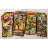 A QUANTITY OF GIANT WAR PICTURE LIBRARY COMICS var