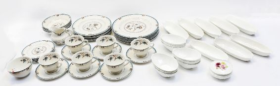 Royal Doulton old colony pattern breakfast and tea service with no teapot along with a mid 20th