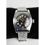 Rolex - Stainless Steel Automatic Bubble Back Bracelet Watch