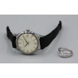 Garrard watch and costume jewellery ring