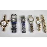 Collection of Five Dress Watches & a Bracelet