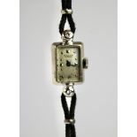Black Starr & Gorham Gold And Diamond Cocktail Watch - 14ct